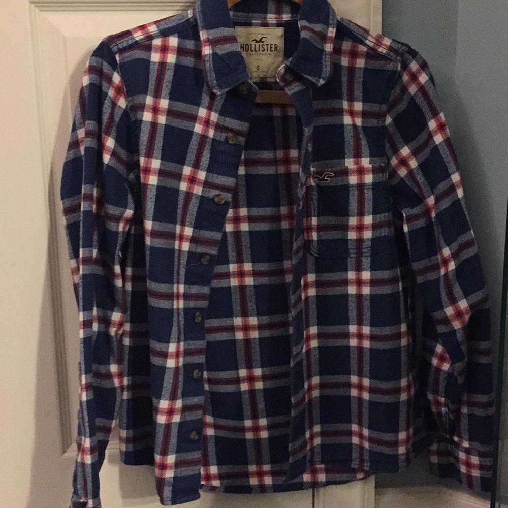 Hollister Guys Flannel Shirt